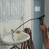 Musluk sifonun muayenesinde kullanılan gözlem kameraları