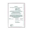 Vibrasyon Kaydedici PCE-VB 102 iin ISO Kalibrasyon Sertifikas