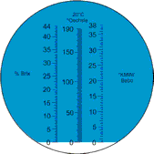 Bac iin Refraktometre PCE-Oe'nin Oran lei