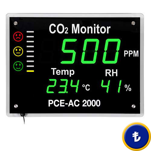 CO2-Ölçer PCE-AC 2000