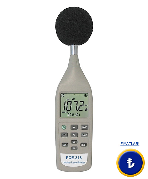 Desibelmetre PCE-318