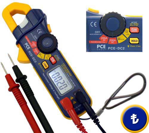 Dijital Pens Ampermetre PCE-DC 2
