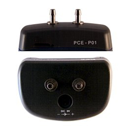 Fark Basınç Ölçüm Cihazı PCE-P01 / PCE-P05'in bağlantıları