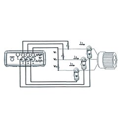 Güç ve Harmonik Analizörü PCE-830'un cizilimi