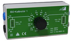 zolasyon Test Cihaz PCE-UT 512 iin Diren-Kalibratr SO-Kalibratr 1