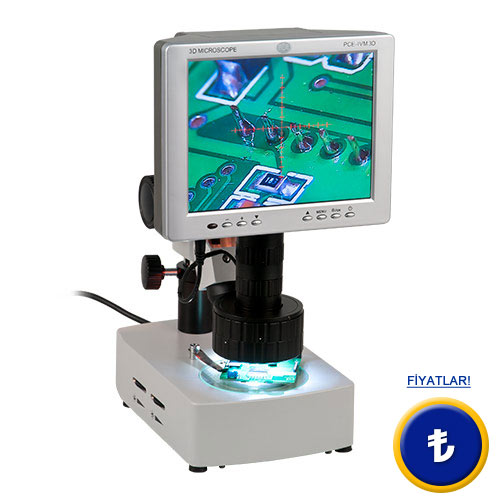 Mekanik 3D-Mikroskop PCE-IVM 3D
