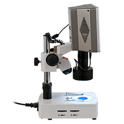 Mekanik 3D-Mikroskop PCE-IVM 3D'nin yandan görünüşü