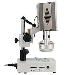 Motorlu 3D-Mikroskop PCE-MVM 3D'nin yandan görünüşü