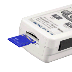 Nem Ölçer PCE-313 A SD Kart bellek ile donatılmıştır.