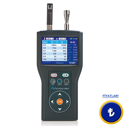 Taşınabilir Lazer-Parçacık Sayacı P611