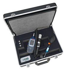 Toz Ölçüm Cihazı MicroDust pro CEL-712/K1'in Teslimat içeriği.
