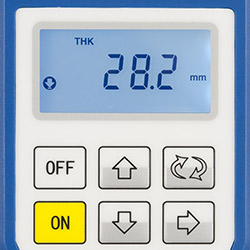Ultrason kalnlk ler PCE-TG110 lm yaparken