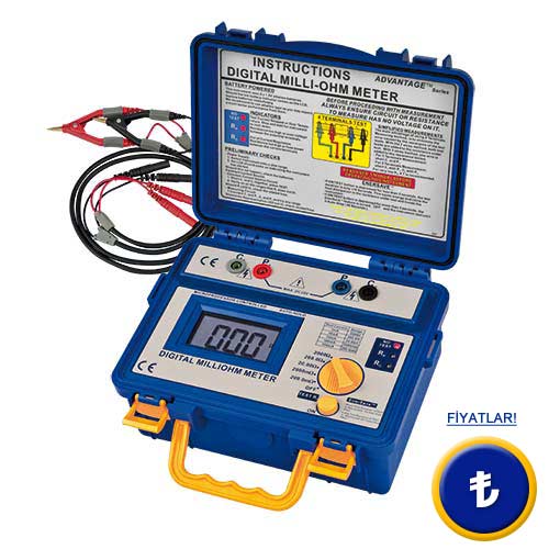 Yksek Hassasiyetli Miliohm - Metre PCE-MO 2002